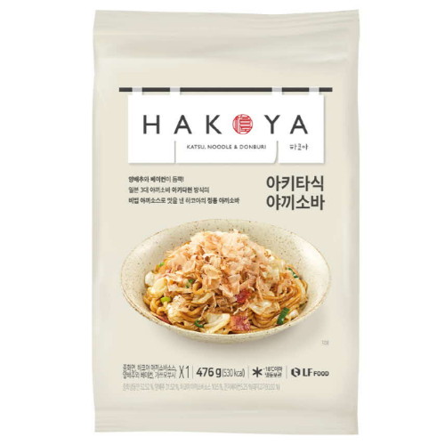 엘에프푸드 하코야 아키타식 야끼소바 2인분 476g (1개)