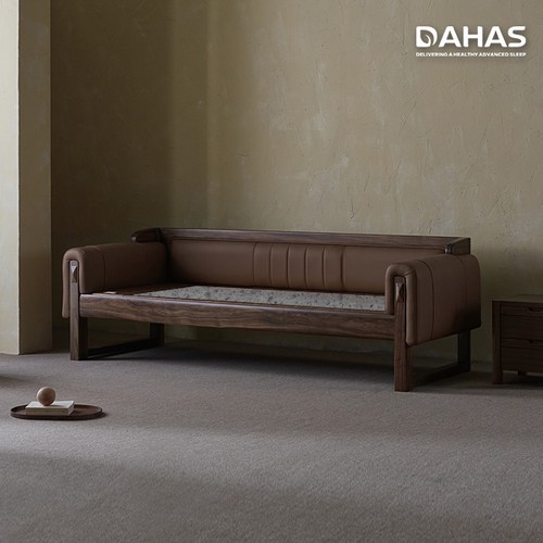 장수산업 장수돌침대 다하스 1339P 고재 돌소파 MS (맥반석)