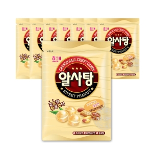 해태제과 알사탕126g 8봉 사탕 땅콩사탕 달콤한사탕