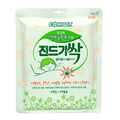 컴배트 진드기싹 시트 (4개입) (2개)_이미지
