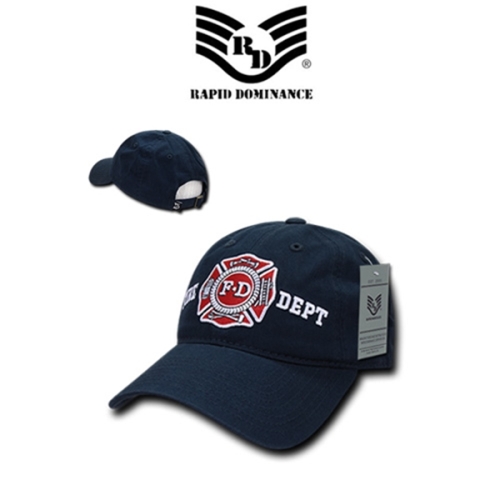 래피드 Rapid Dominance  R101 Relaxed Cotton Caps EMT Cross Navy_이미지
