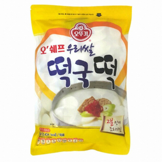오뚜기 오쉐프 우리쌀 떡국떡 1kg (1개)_이미지