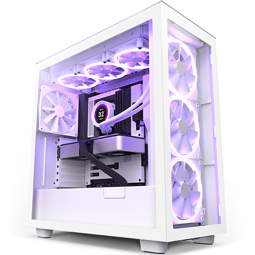 NZXT H7 Elite (매트 화이트)_이미지