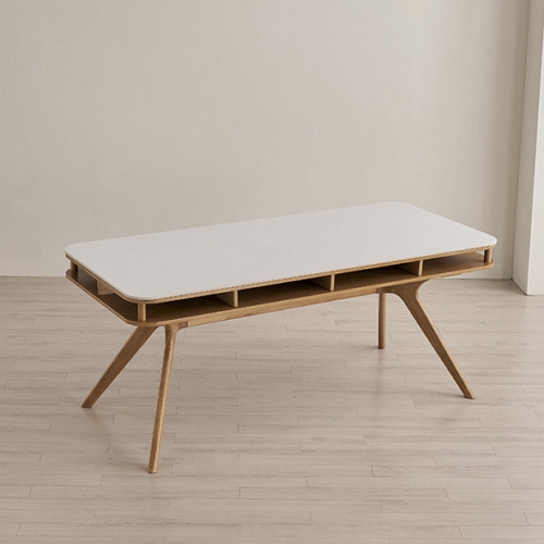 삼익가구 오비뜨 수납형 포세린 세라믹 원목 식탁 1800 (의자별도)_이미지