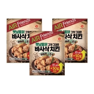 마니커 치킨 <b>순살</b> 양념 바사삭 너겟 골라담기