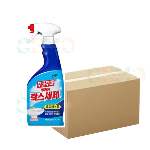 무균무때 뿌리는 락스세제 욕실청소용 900ml (9개)_이미지