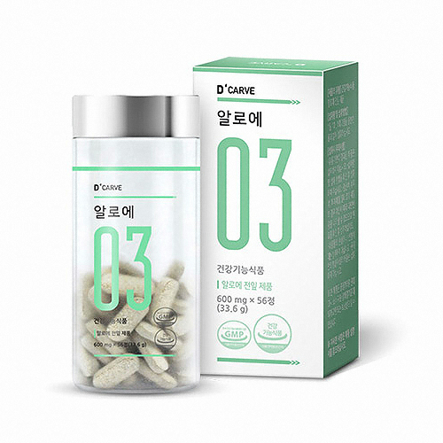 비타민마을 디카브 알로에 03 56정 (6개)_이미지