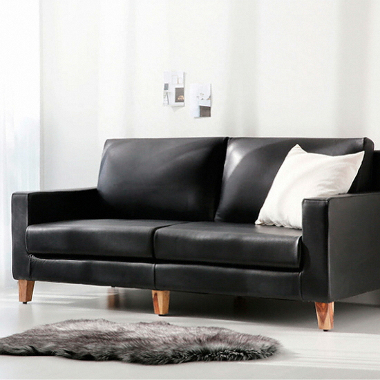 마켓비 PECRE 천연가죽 소파 2인용_이미지