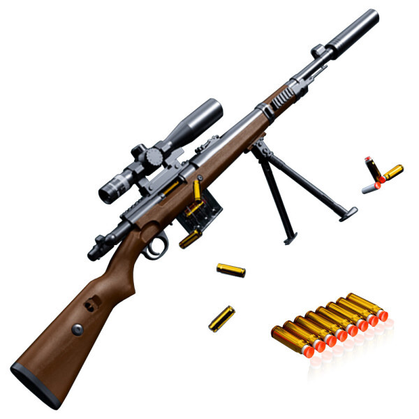 아카데미과학 배틀그라운드 저격총 카구팔 Kar98k 비비탄총 풀세트_이미지