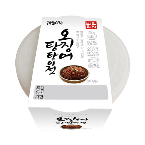반찬단지 오징어탕탕이젓 200g [1개]