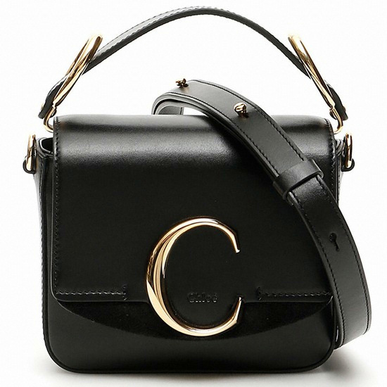 끌로에 C시그니처 버클 미니 숄더백 CHC19US193A37 001