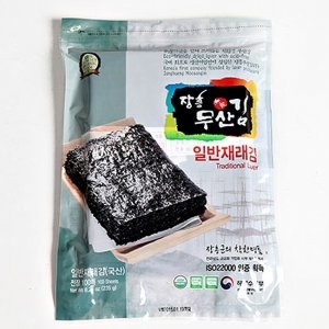장흥무산김 일반 재래김 100매