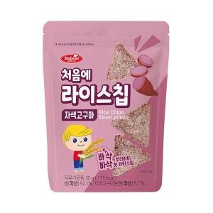 처음에 라이스칩 자색고구마 30g
