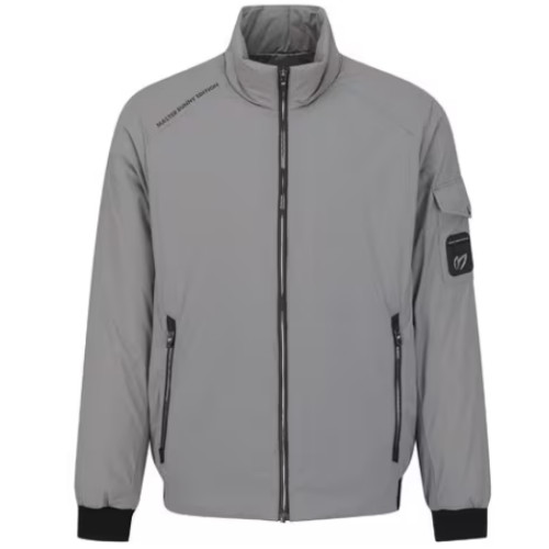 마스터바니에디션 솔리드 슬리브 포켓 패딩 점퍼 411D1JP001