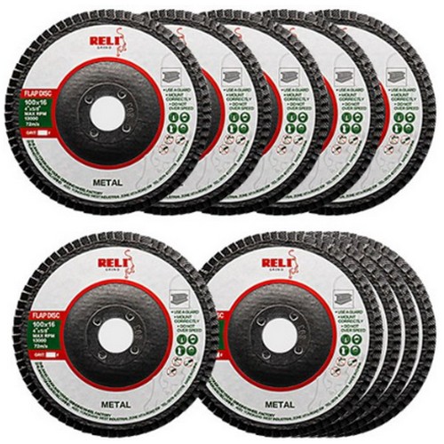 OON 금속용 그라인더 원형사포 125mm (10개)