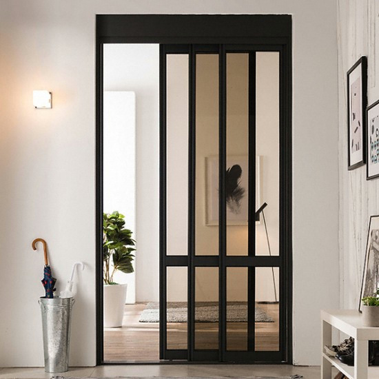 에넥스 ENNEE 샤인 브론즈 슬림도어 디바이드 중문 (~1.6m)_이미지