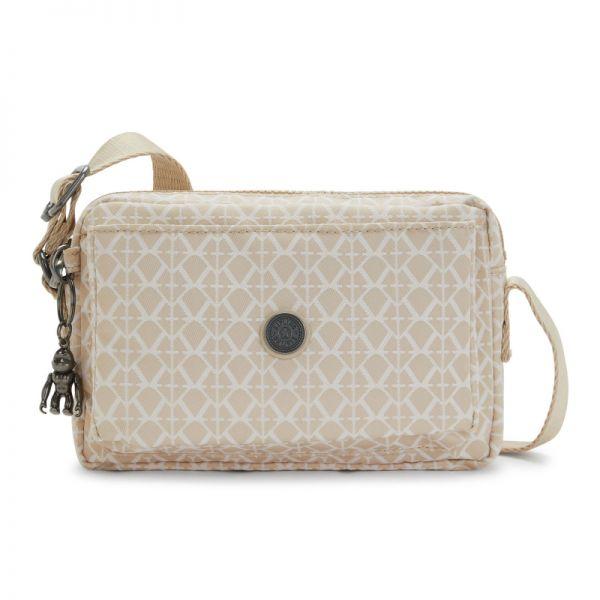 키플링 여성 베이직 엘리베이티드 아바누 크로스바디 S 시그니처 베이지 10740928