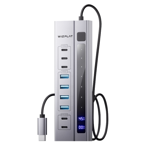 위즈플랫 UHC-900 (9포트/USB 3.1 Type C)이미지입니다. 누르면 해당 게시물로 새창이동합니다.
