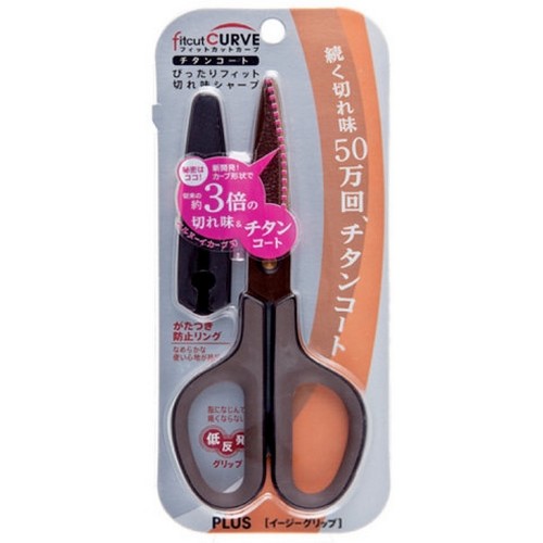플러스 핏트컷커브 이지그립가위 SC-175ST [1개]