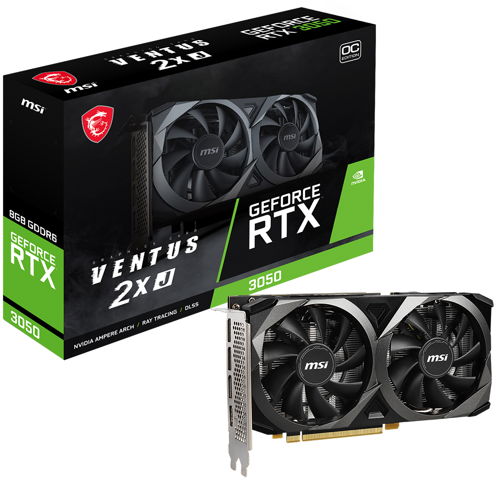 MSI 지포스 RTX 3050 벤투스 2X J OC D6 8GB