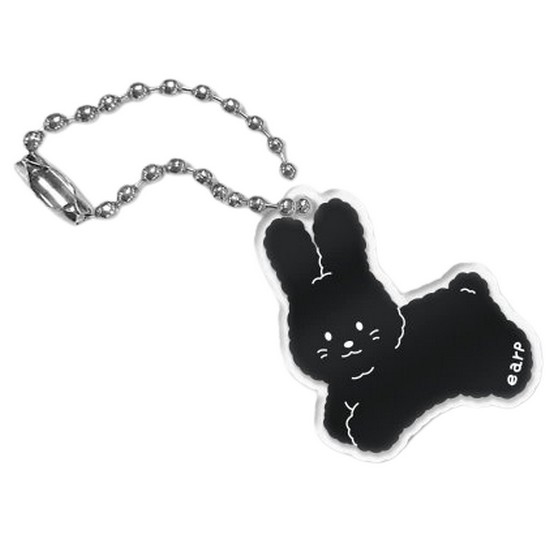 어프어프 2D HOPPING BLACK POPO 키링