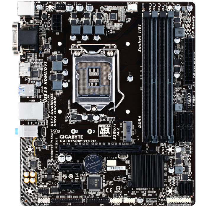GIGABYTE GA-B150M-DS3H 듀러블에디션 피씨디렉트_이미지