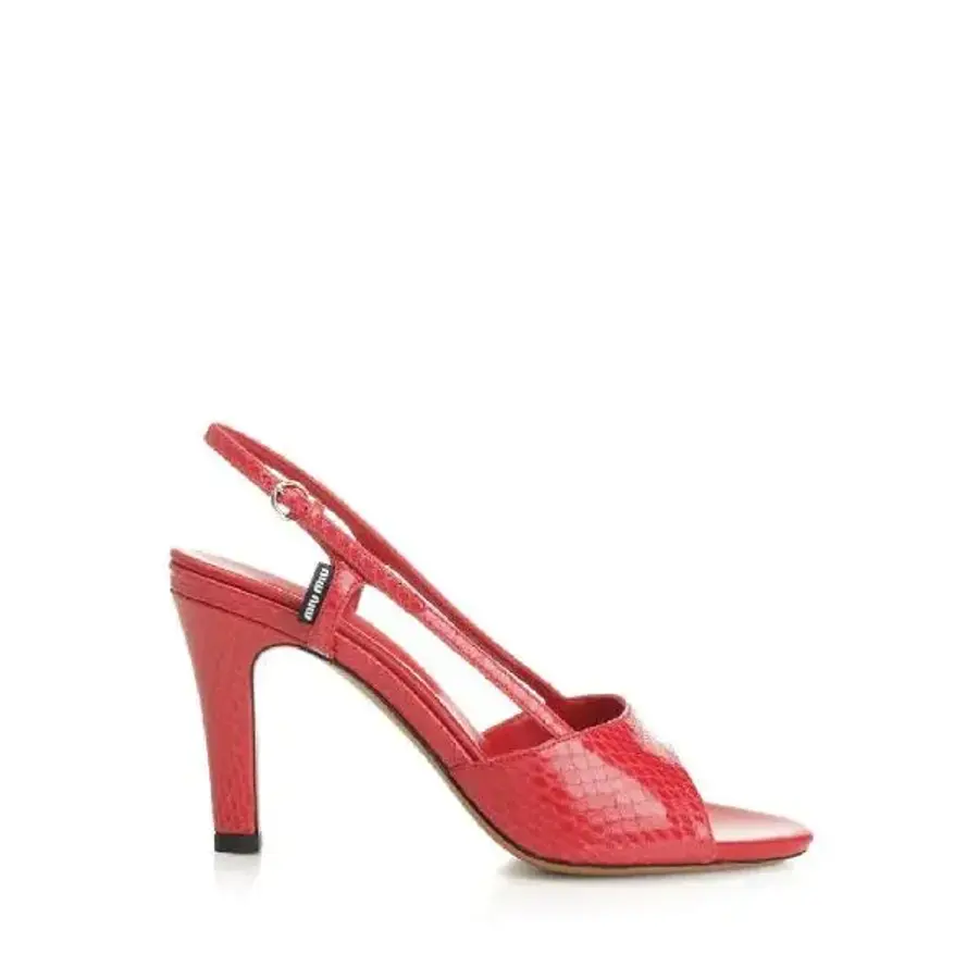  미우미우 5X547E F 085 0XPF0011 MIU MIU MIU MIU Ayers Slingback Sandals
