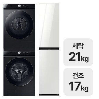 삼성전자 비스포크 AI WF21A9400KV + DV17A9720BV + 에어드레서 <b>DF18CB8600WR</b>