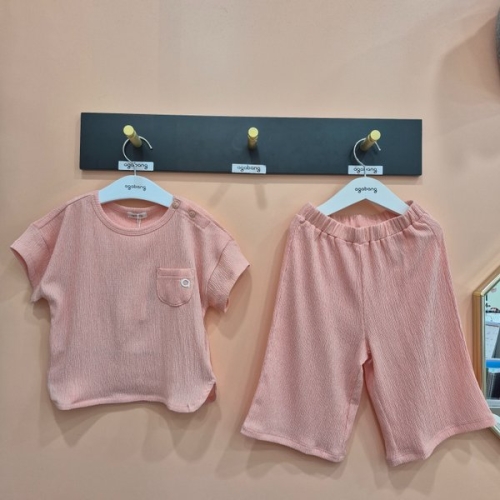 아가방 이지포켓반팔8부세트 01T3530048_CJ