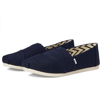 TOMS 우먼 클래식 에스파드리유 윗 헤리티지 캔버스 네이비 1 11330956_이미지