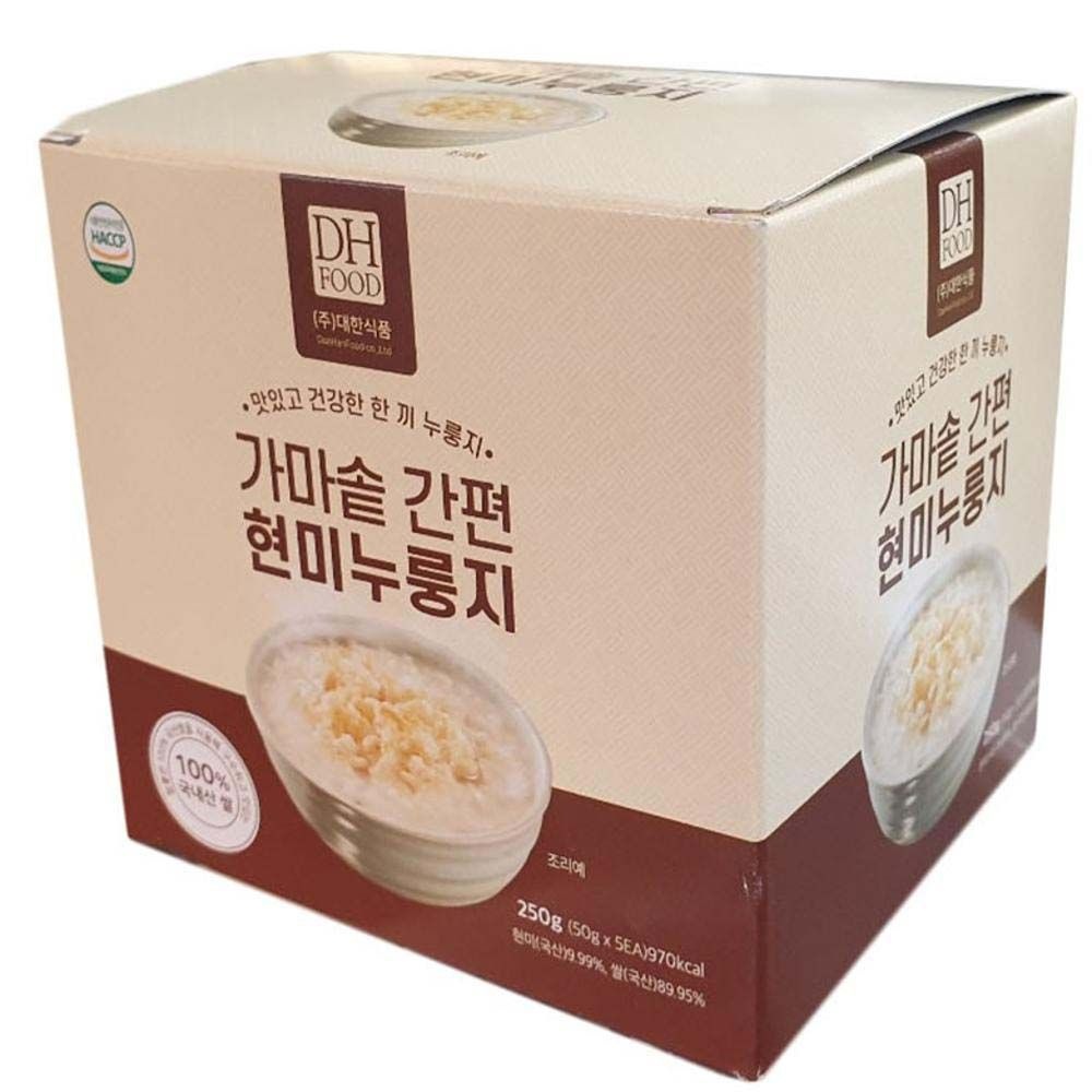 대한식품 가마솥 간편 현미 누룽지 250g (1개)_이미지