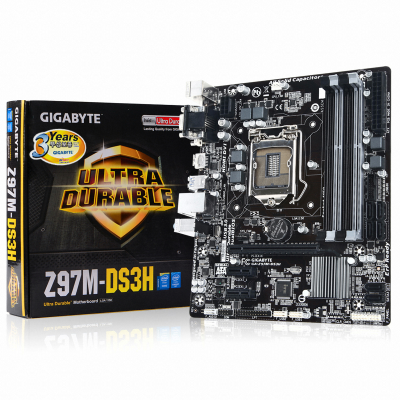 GIGABYTE GA-Z97M-DS3H 듀러블에디션 피씨디렉트_이미지