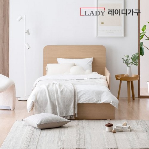 멜로 슬림헤드 수납 침대 S
