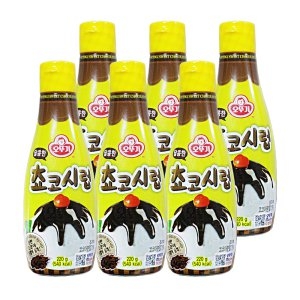 오뚜기 달콤한 쵸코시럽 220g (6개)