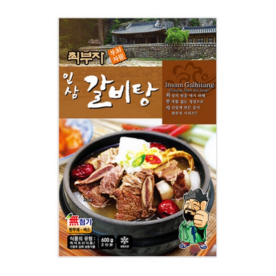 장터 최부자 인삼 <b>갈비탕</b> 600g
