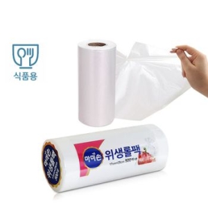 마미손 뜯어쓰는 비닐봉투 롤백 6호 (소) 500매 (1개(500매))_이미지
