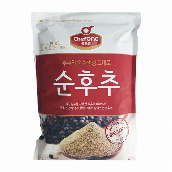 대상 쉐프원 순후추 1kg (1개)