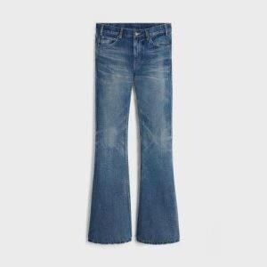 셀린느 스트레이트 팬츠 2N06B365M BLUE