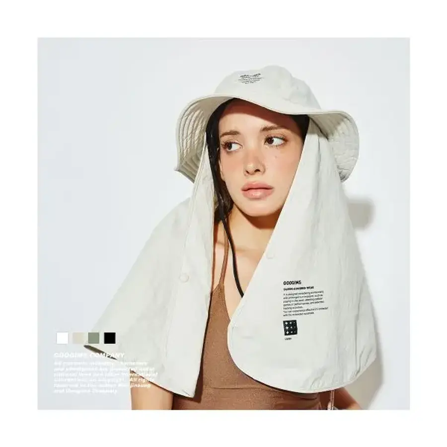 구김스 A799_LB 슈퍼 커버드 웨어 익스플로러 햇 서핑모자 아웃도어 모자 방수 자외선차단 2016516_이미지