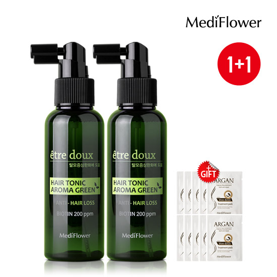 메디플라워 에트투스 아로마 그린 헤어토닉 100ml (2개)