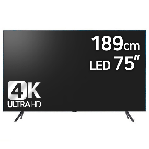 삼성전자 Crystal UHD KU75UT8180FXKR (스탠드)_이미지