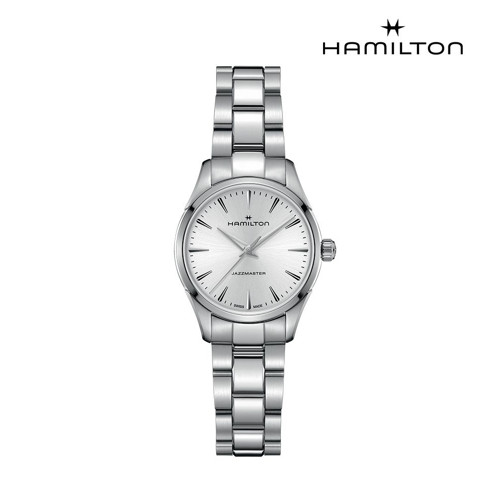  해밀턴 여성 재즈마스터 쿼츠 실버 32mm 브레이슬릿 H32301181