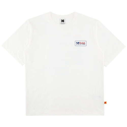 에센셜 코닥 코닥 그래픽 반팔 티셔츠 K5223ERS57WHT