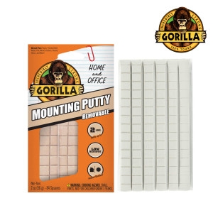 마운팅 퍼티 84개입 양면 테이프 재배치 사진 종이 부착