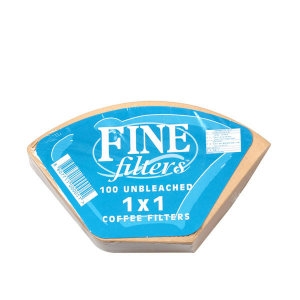 FINE 파인 1x1 여과지 커피필터 1~2인용 (100매)_이미지