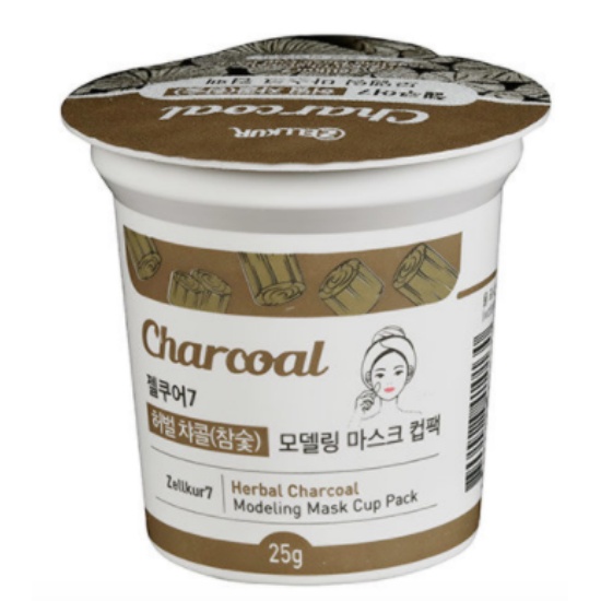 젤쿠어 허벌 참숯 모델링 컵팩 25g (72개)_이미지