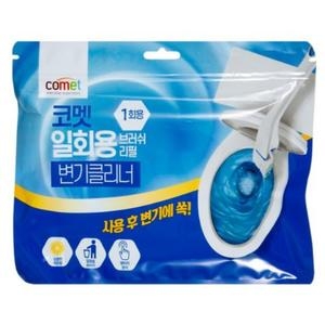 일회용 변기 클리너 브러쉬 24개입