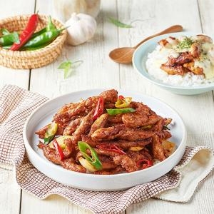 신우식품 쌈빡 매콤한 직화 닭목살 250g (1개)_이미지