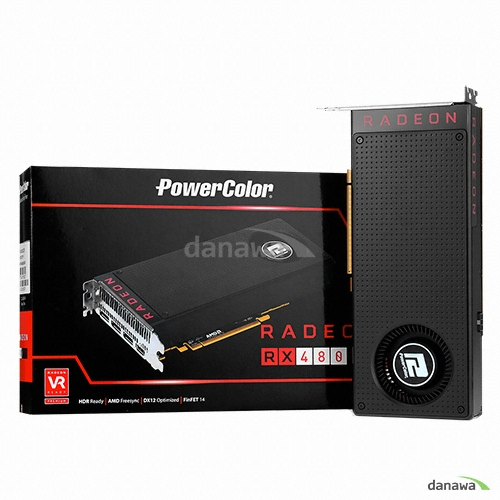 PowerColor 라데온 RX 480 D5 8GB 디앤디컴