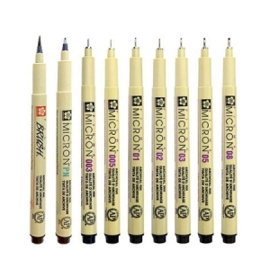 사쿠라 피그마 블랙 005 0.2mm